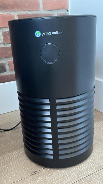 a black cpu sitting on top of a table at Le Pimbina in Mont-Tremblant