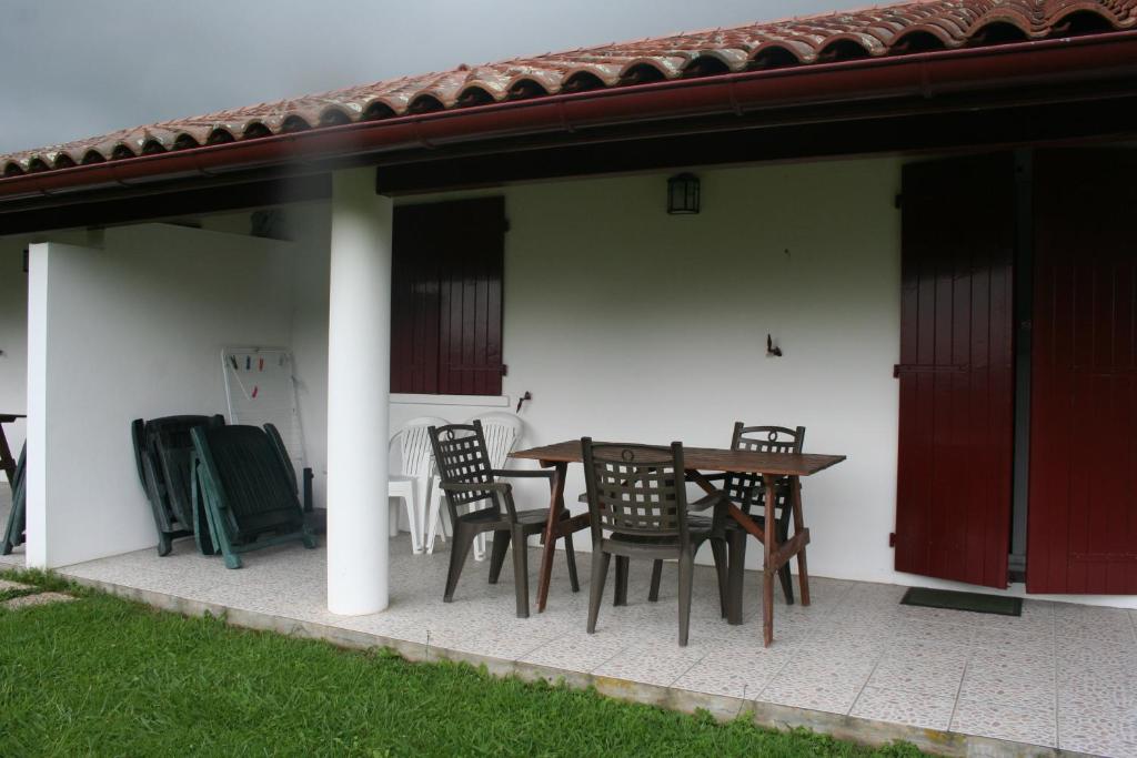 Patio nebo venkovní prostory v ubytování Etxettipia