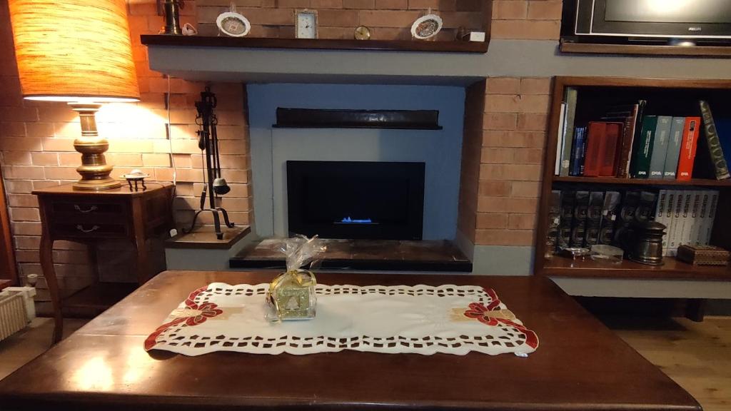 TV a/nebo společenská místnost v ubytování Miravalle