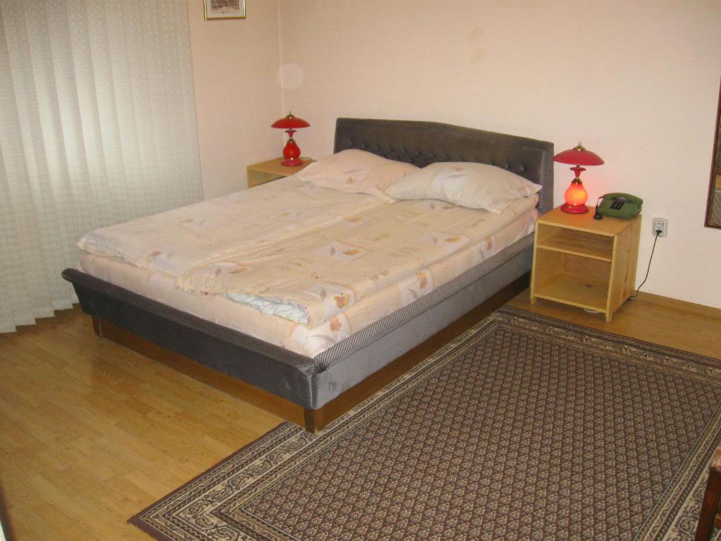 Voodi või voodid majutusasutuse Amfora Rooms Caribrod toas
