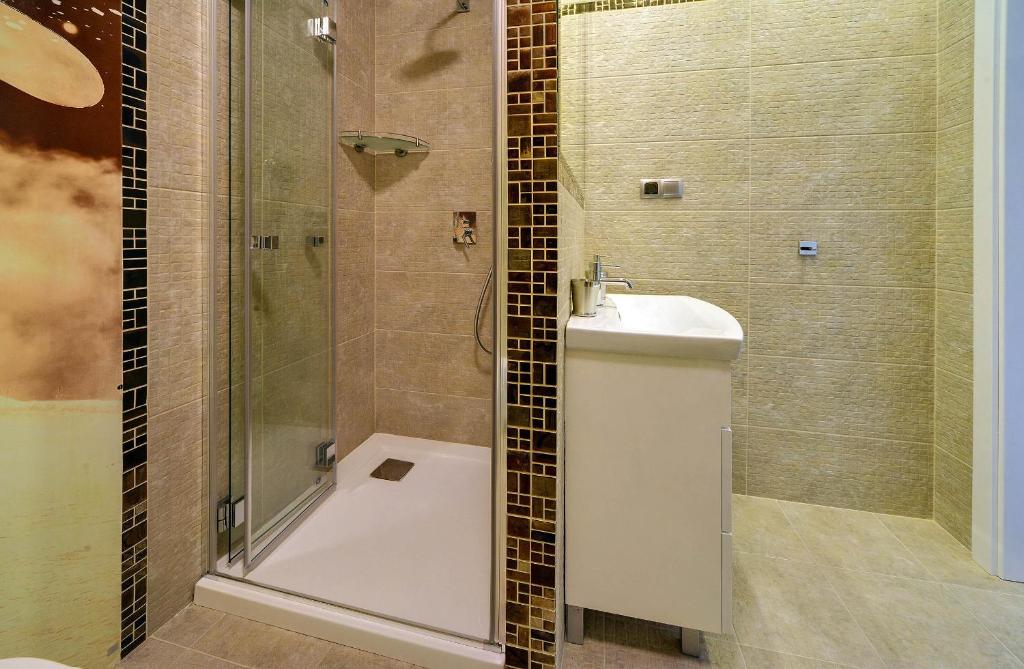 Koupelna v ubytování Stonowane i Eleganckie Apartamenty Sun Seasons 24 w Świeradowie Zdroju by Noclegi Renters