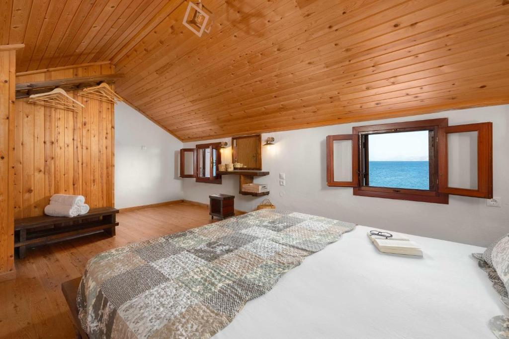Postel nebo postele na pokoji v ubytování Maravelia Mare