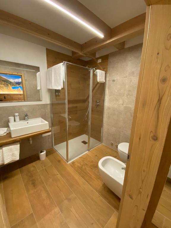 Koupelna v ubytování B&B el Benel