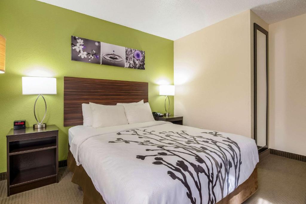 Sleep Inn Wytheville I-77 and I-81 - Queen Room First Floor - Accessible/Non-Smoking