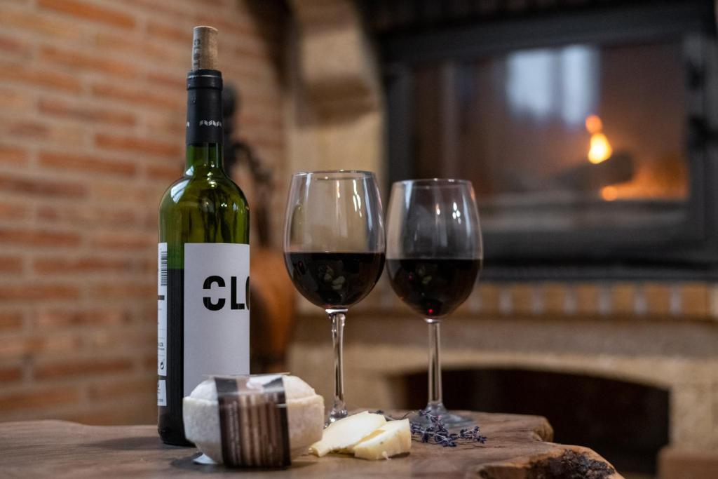 Nápoje v ubytování LA CASETA Turismo Rural