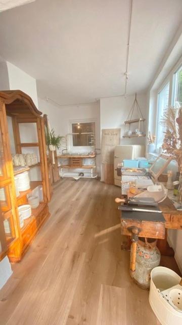 Postel nebo postele na pokoji v ubytování Haus am Heiner Geißler Platz by Landgasthof Zickler
