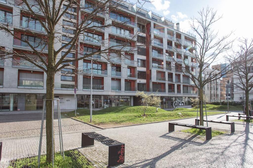 Budynek, w którym mieści się apartament