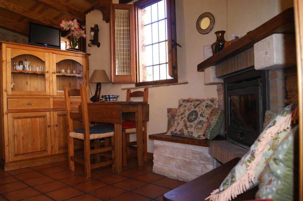 Χώρος καθιστικού στο casa rural Aaiun