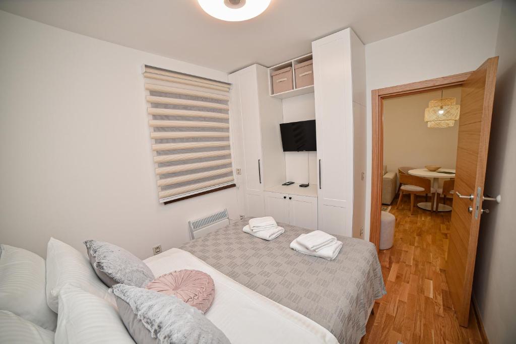 Voodi või voodid majutusasutuse Aria Club Wellness&Spa Zlatibor toas