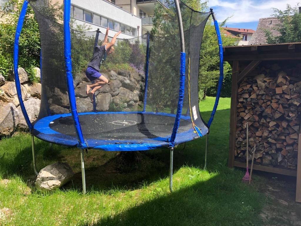 Zahrada ubytování Chalet Ruestel