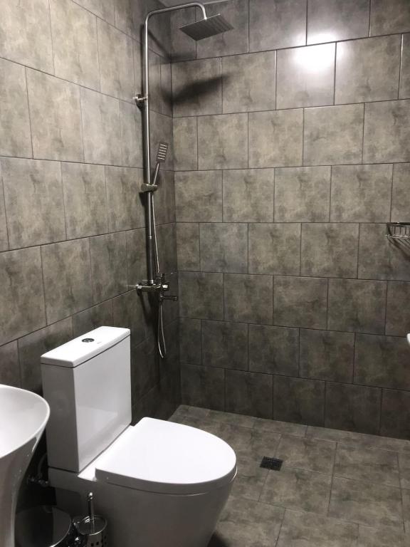 Koupelna v ubytování Popock Goris