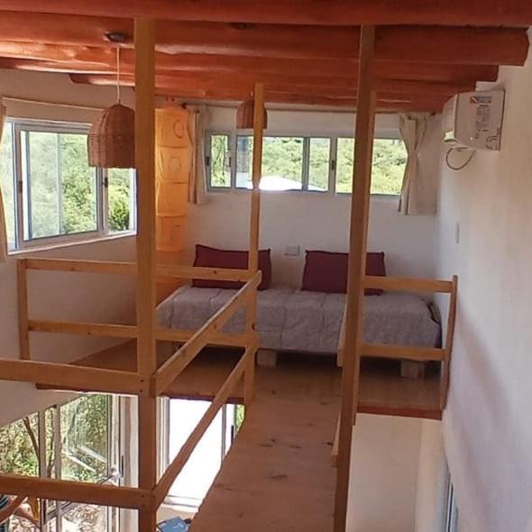 Voodi või voodid majutusasutuse Cosmos Tiny House toas