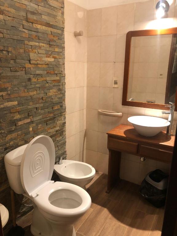 Koupelna v ubytování Wiener Haus Hotel