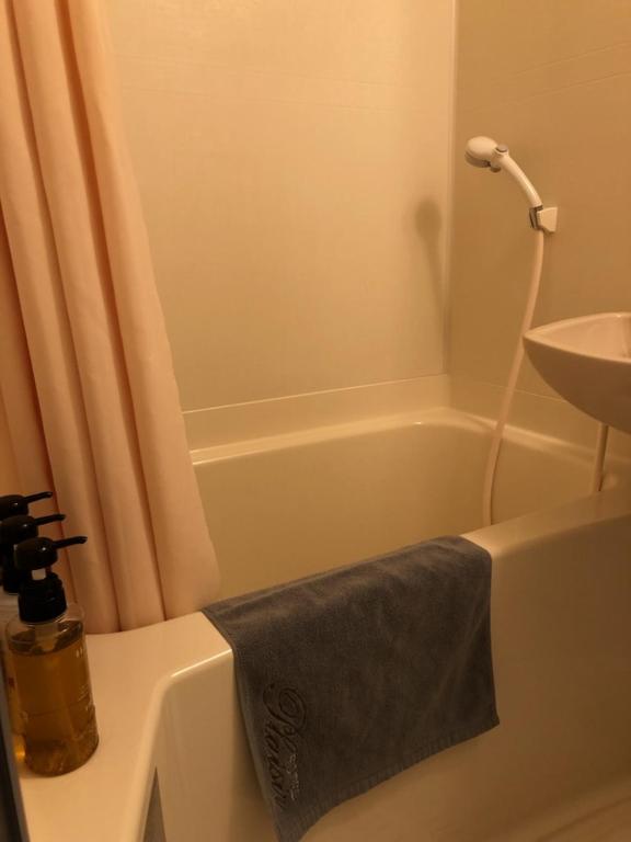 Koupelna v ubytování Hotel Plaisir Tachikawa