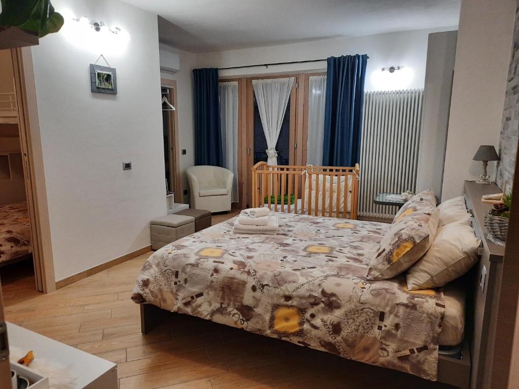 Postel nebo postele na pokoji v ubytování Il Vigneto