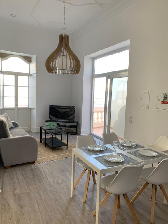 Posezení v ubytování Casa Cubista