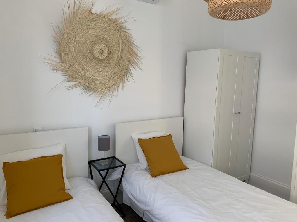 Postel nebo postele na pokoji v ubytování Casa Cubista