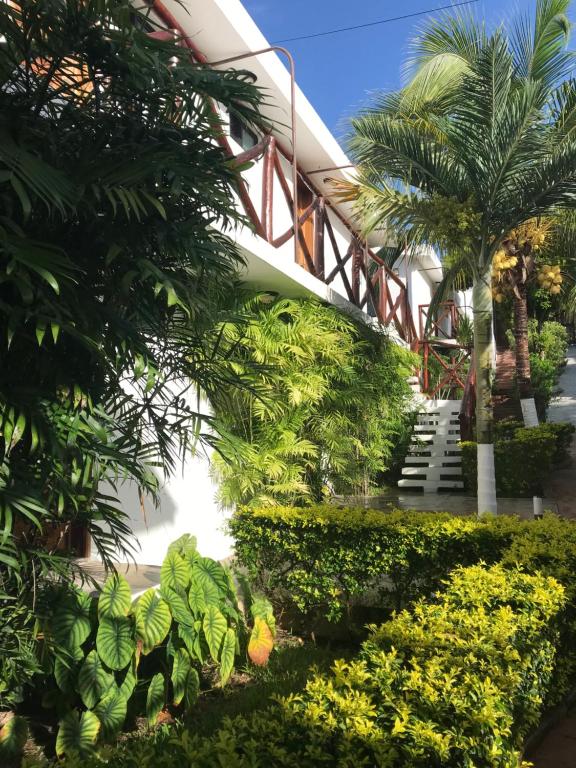 Zahrada ubytování Hotel Aldea 19 Bacalar