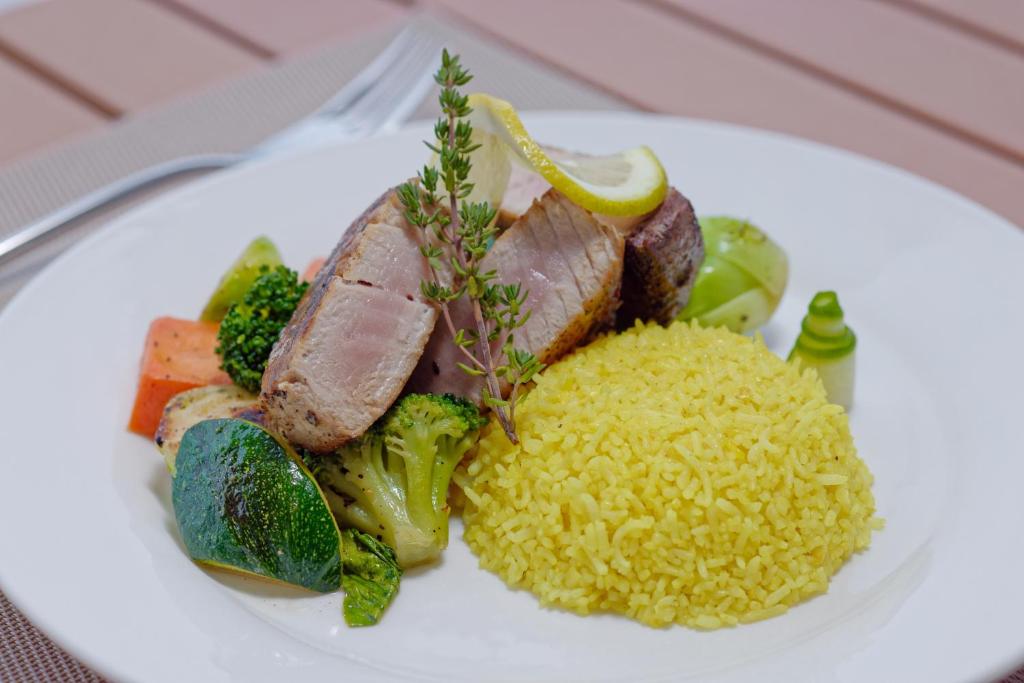 Jídlo v penzionu nebo okolí