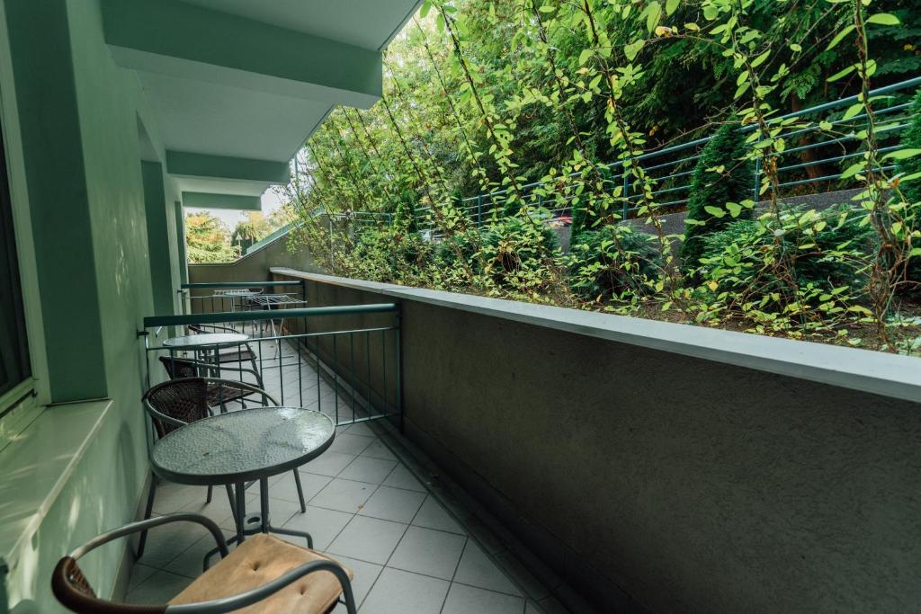 Balkon lub taras w obiekcie Hotel Spa Hévíz