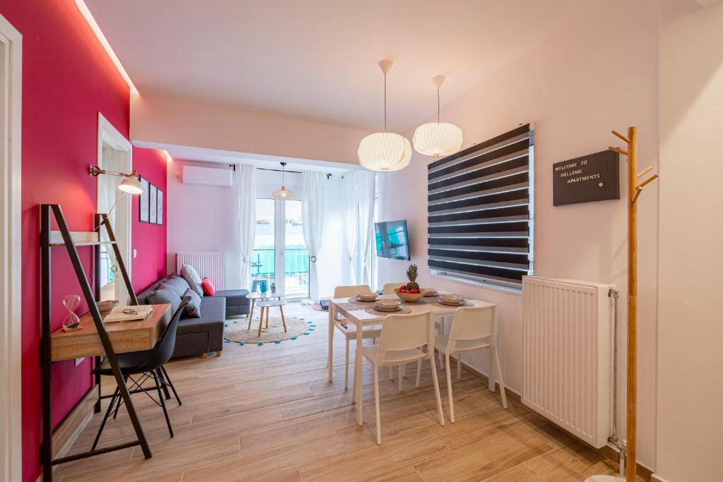 Część wypoczynkowa w obiekcie Aphrodite Apartment