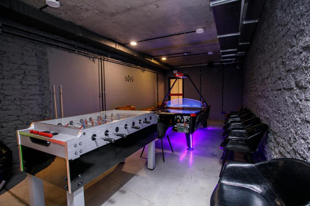 Herní místnost v ubytování Campus Community A-Rooms