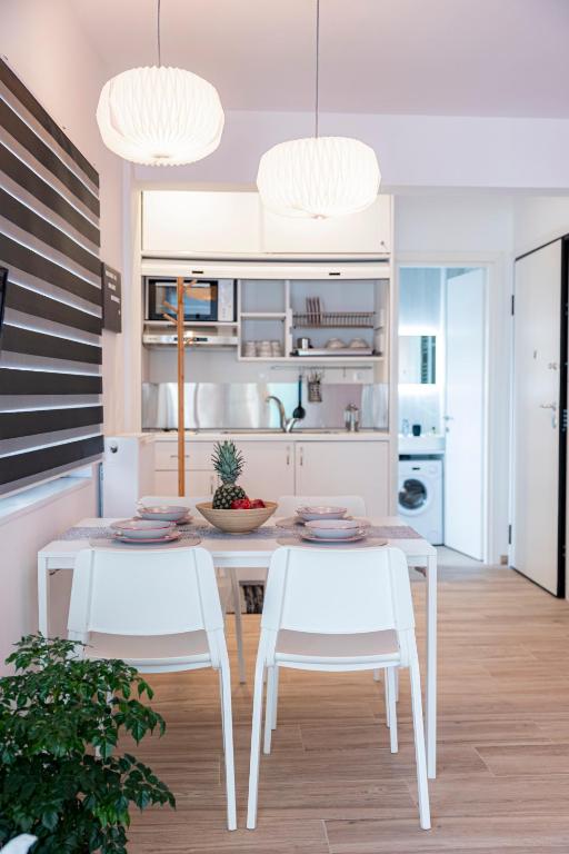 Kuchnia lub aneks kuchenny w obiekcie Aphrodite Apartment