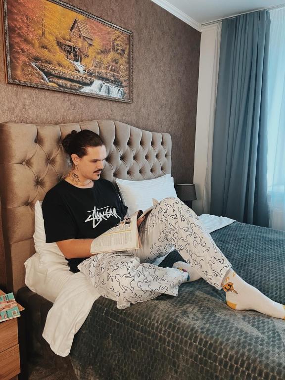 Postel nebo postele na pokoji v ubytování Venus hotel