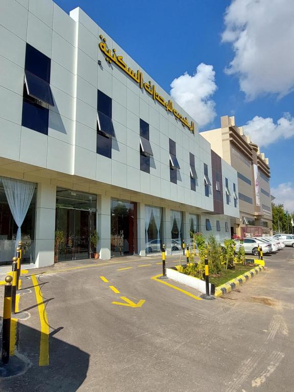 Budova, kde se aparthotel nachází