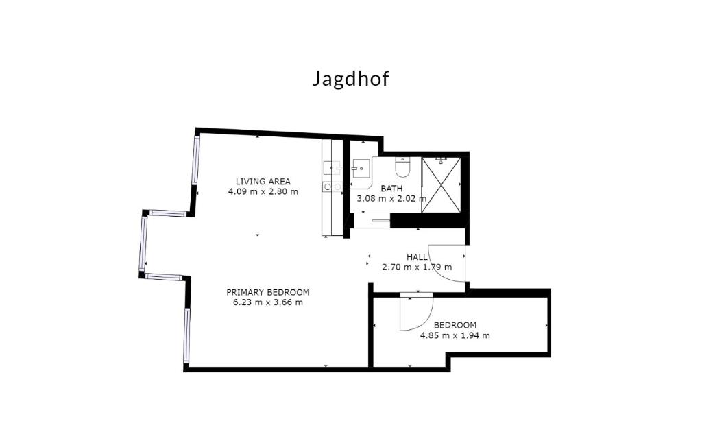 Kaiser Max Design Appartements - Two-Bedroom Apartment