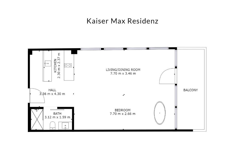 Kaiser Max Design Appartements - Apartment With Terrace
