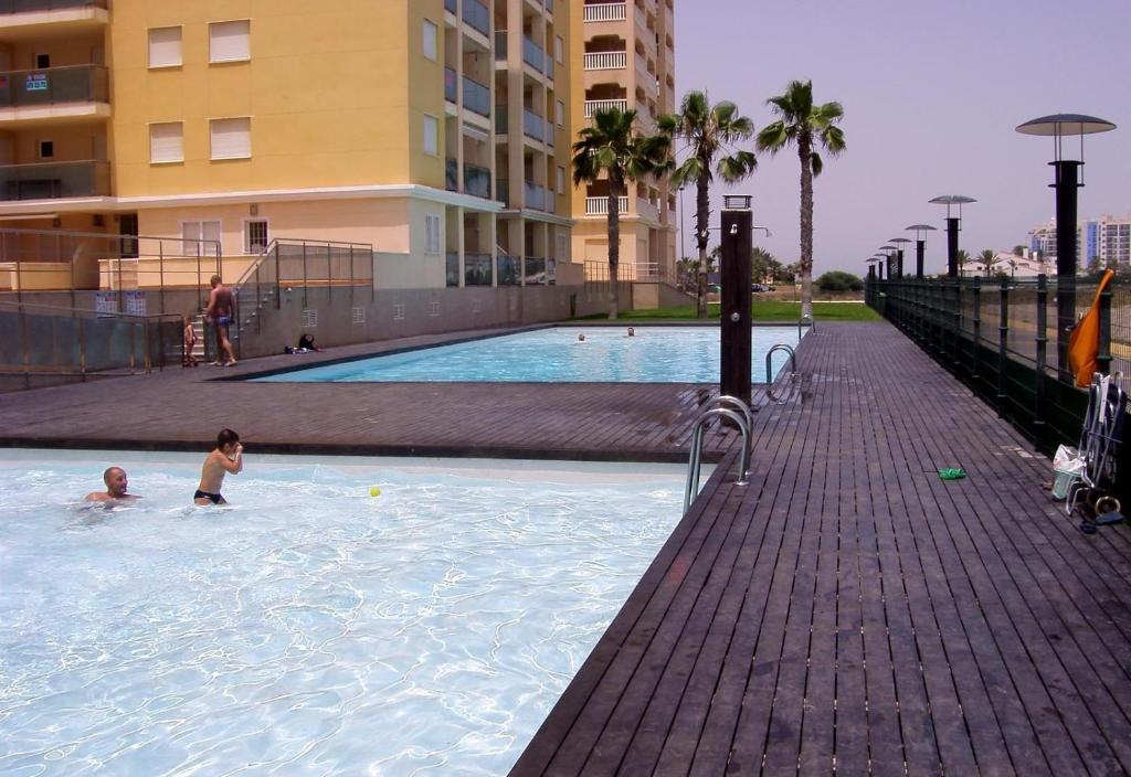 Bazén v ubytování Beachfront San Javier nebo v jeho okolí