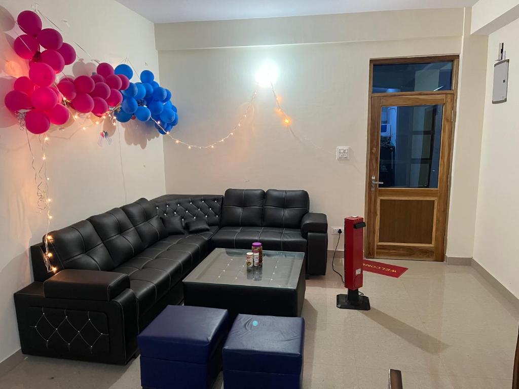 Posezení v ubytování Ranas B&B