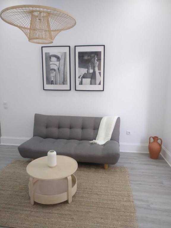 Posezení v ubytování Casa Cubista
