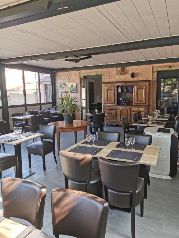 Restaurace v ubytování Le P'tit Bouchon