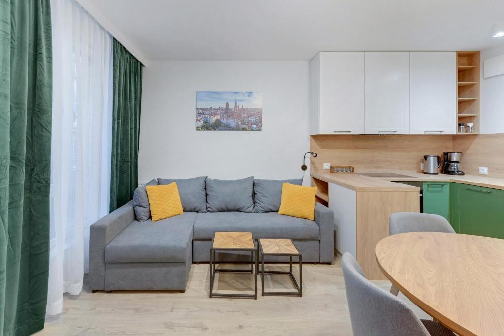 Część wypoczynkowa w obiekcie Comfort Apartments Wilcza