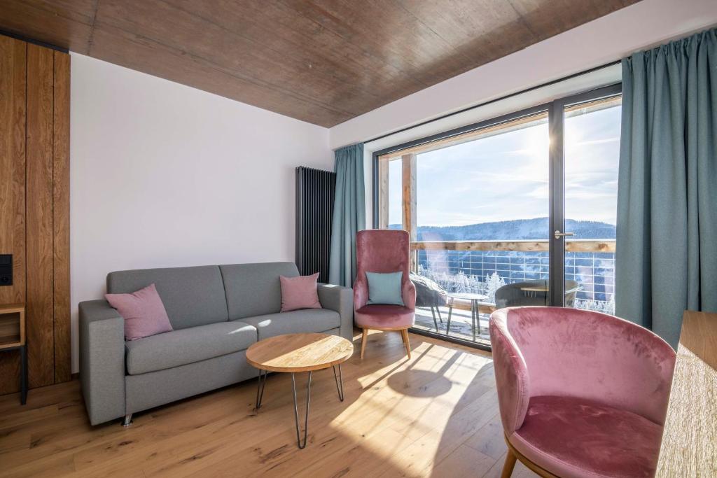 Posezení v ubytování Erlebachova Bouda, hotel - Resort Svatý František