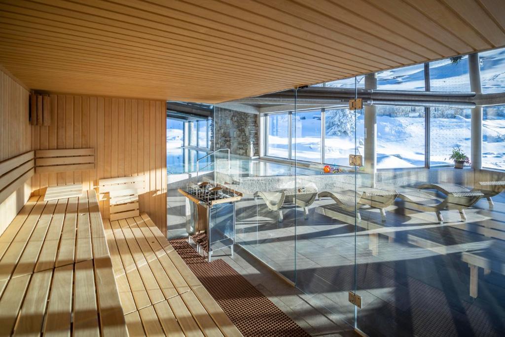 Posezení v ubytování Erlebachova Bouda, hotel - Resort Svatý František