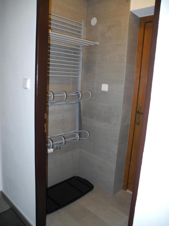 Koupelna v ubytování Apartmány Müller