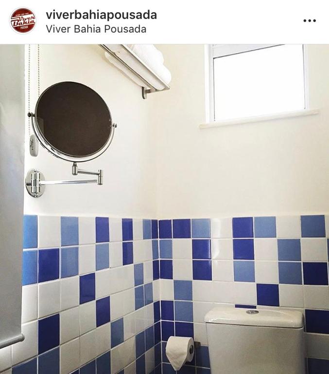 Koupelna v ubytování Viver Bahia Pousada