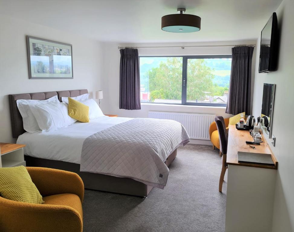 Camden Lodge B&B and Cottage Brecon - Doppelzimmer Mit Bergblick