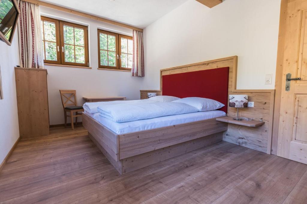 Letto o letti in una camera di d'Genussalm by Alpine Genusswelten