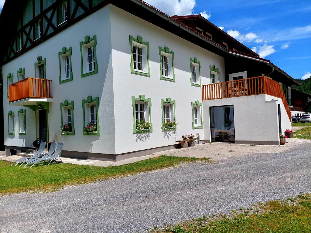 Budova, kde se apartmán nachází
