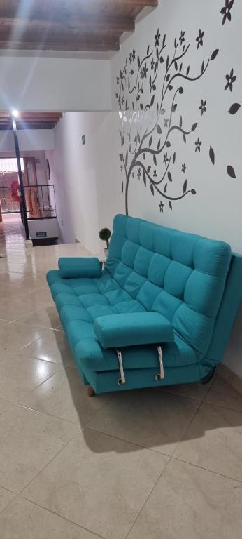 Posezení v ubytování JARDIN SECRETO