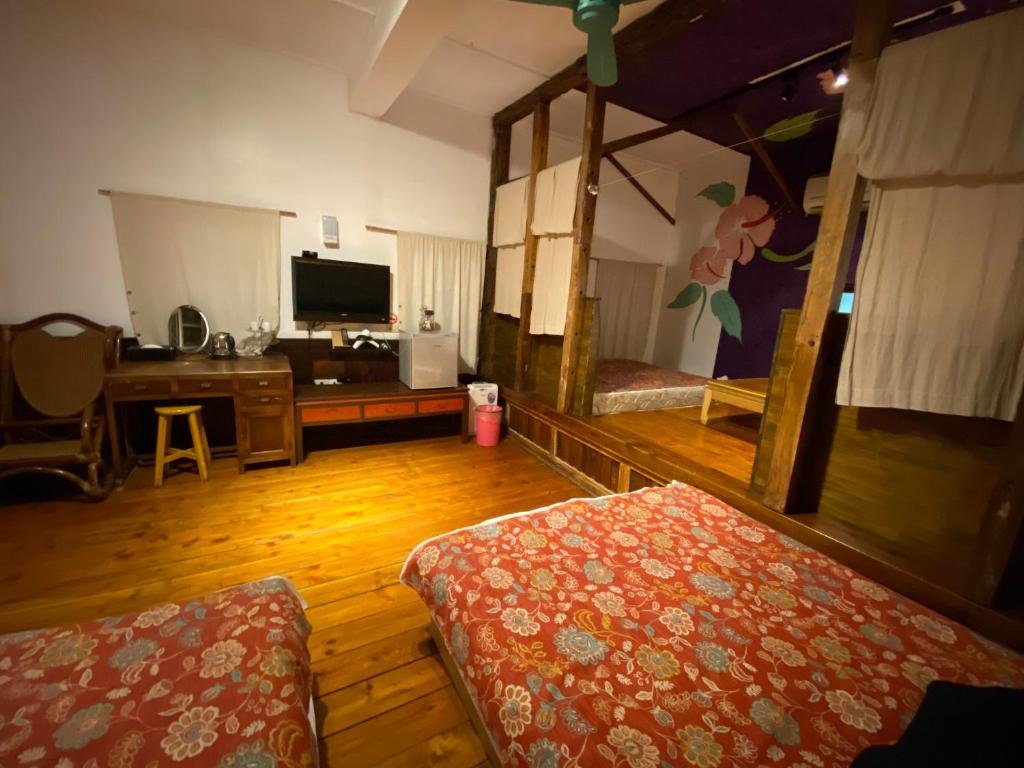 Postel nebo postele na pokoji v ubytování Good Harvest B&B