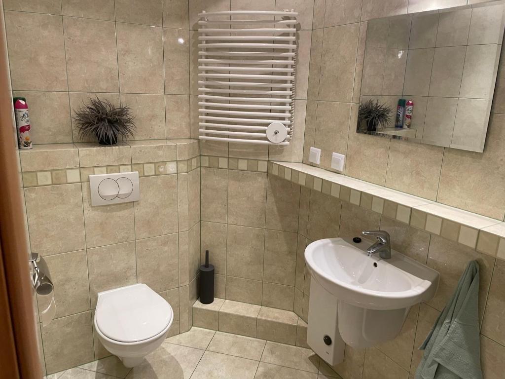 Kúpeľňa v ubytovaní Apartament relax 2