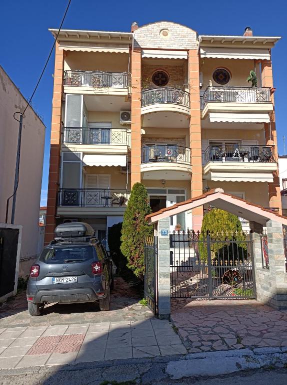 Budova, v ktorej sa apartmán nachádza