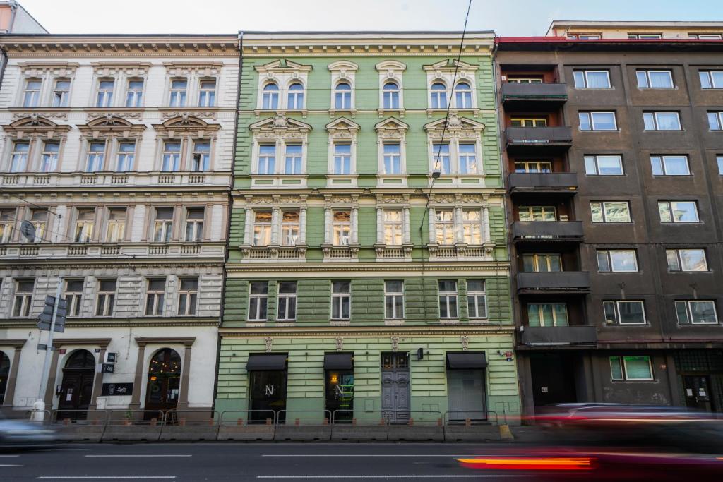 Budova, kde se hotel nachází