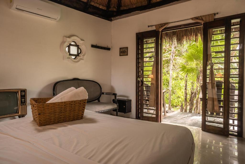 Playa Esperanza Tulum - Doppelzimmer Mit Gartenblick
