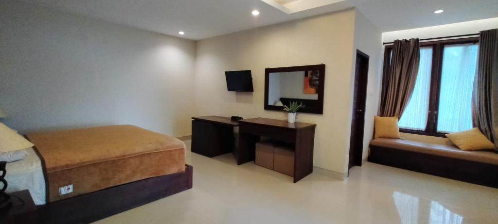 mascot hotel senggigi - Deluxe Double Room With Balcony And Sea View